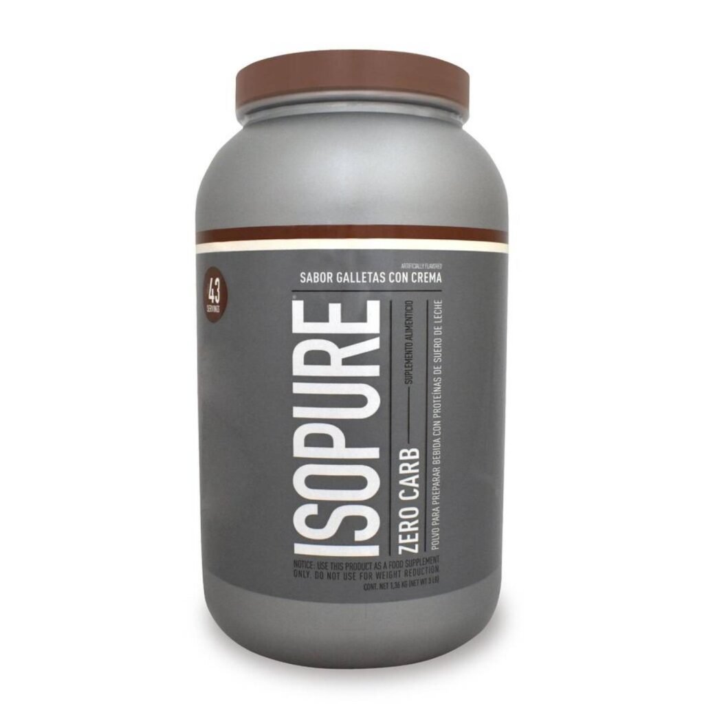 Isopure Zero Carb 3 lb — Cookies & Cream