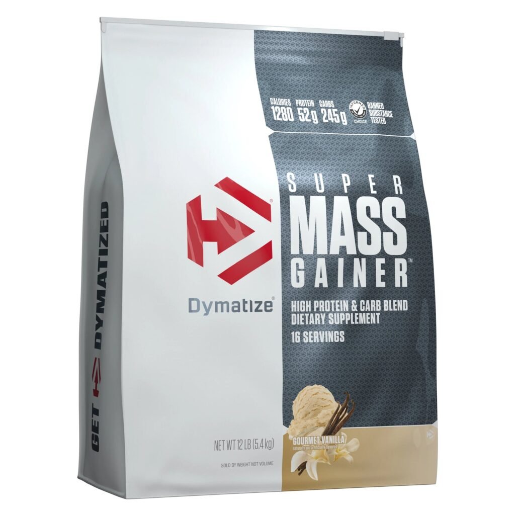 Super mass gainer gourmett vainilla 12lb