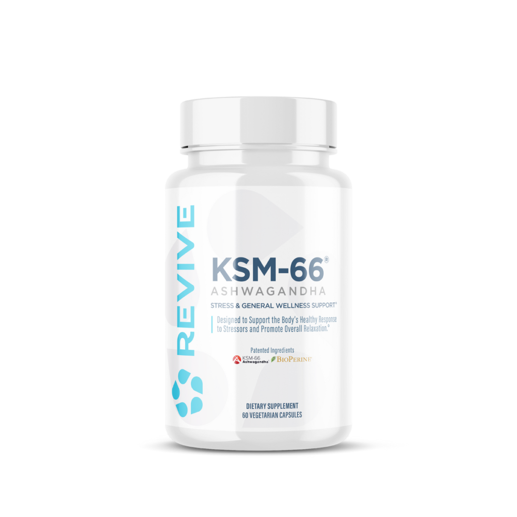 Revive KSM-66 Ashwagandha 60 cápsulas
