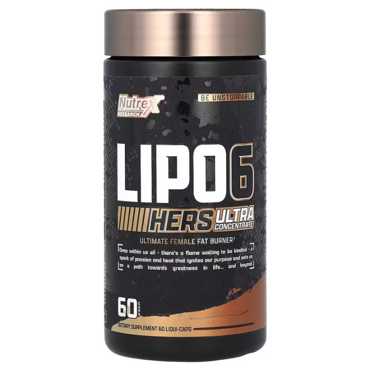 Nutrex Lipo-6 Hers Ultra 60 cápsulas